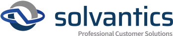 Logo von solvantics – Professional Customer Solutions im Bereich Callcenter, Inbound-Service und After-Sales-Management